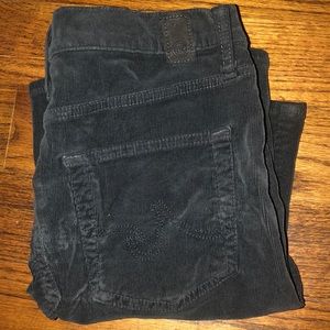 Corduroy skirt AG the Mid Box Skirt